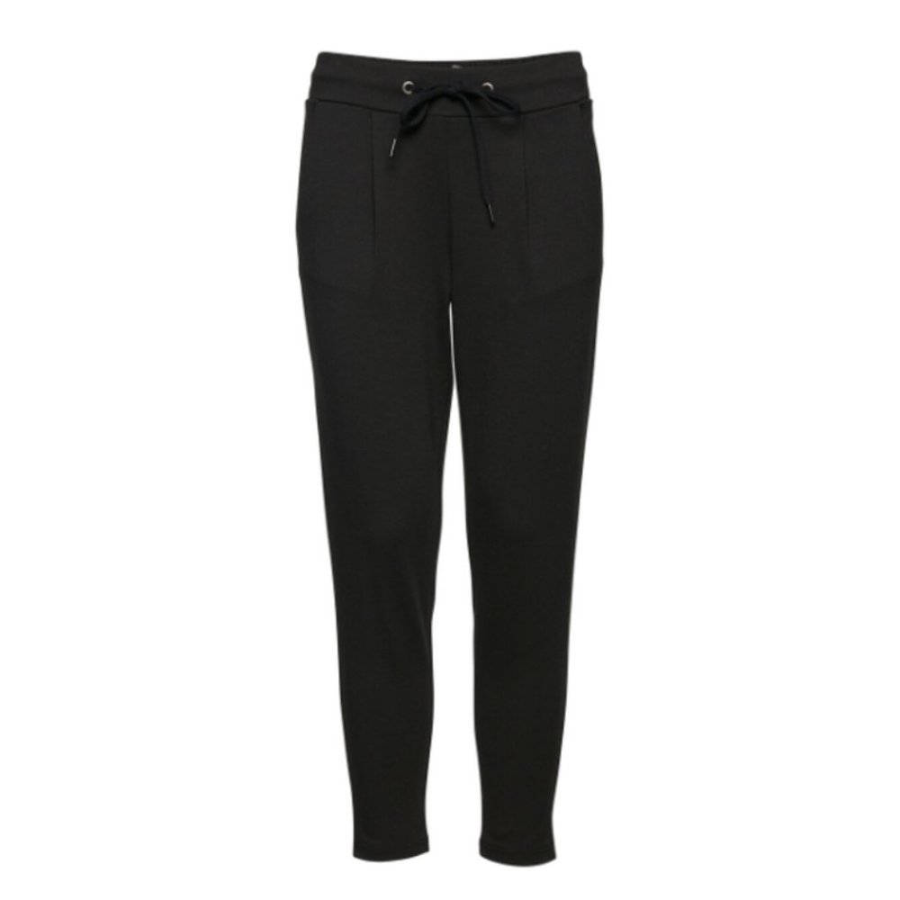 Ichi Kate Pants Cropped - Black